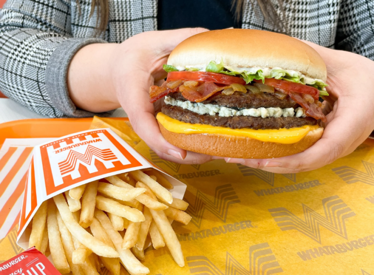 Experience the bold flavors of Whataburger that will leave you craving more with every bite.